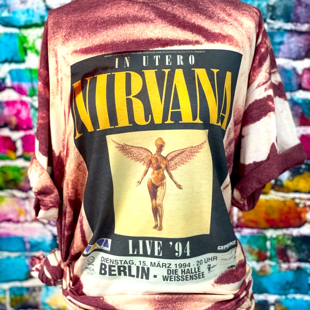 Nirvana Bleached Tee